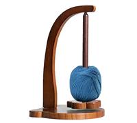 Support pour - Organiseur de 25,6 cm | Support en bois - Enrouleur rotatif magnétique solide et stable pour crochet, stockage de tissu, alimentation