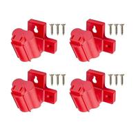 Support pour outils électriques 4/8 pièces, station d'accueil de batterie électrique coudée, crochet robuste avec vis pour le stockage de perceuses 12 V, rack coudé