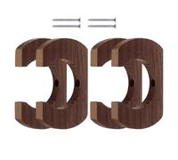 Support pour pagaie de kayak mural | 4 pièces porte-mes en bois - Rack pour rames de Dragon Boat - Pour collectionneurs, canoëurs, kayakistes, pêcheurs, pagaies, garage, abri de jardin, sous-sol