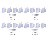 Support pour panneau solaire - Équerres de montage - En aluminium - Angle Z - Panneau solaire - Toit (4 ensemble)