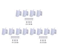 Support pour panneau solaire - Support de montage - Angle Z - Panneau solaire - Toit (3 x ensemble)