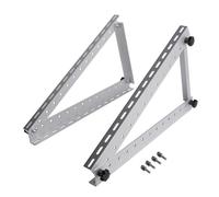 Support pour panneau solaire, Support inclinable et pliable for panneau solaire 22-28 pouces, jusqu'à 150 W, for camping-car, caravane, bateau, hors réseau.(22inch(under100w))