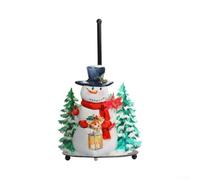 Support pour papier Cuisine Fer Vert Or Stable Support pour papier(Snowman Green)