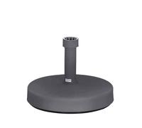 Support pour Parasol Fill Pied 25kg Anthracite Tuyaux en Plastique 19-54mm