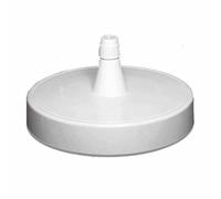 Support pour Parasol Suspendu Panier Bouclier Easy Sun Plastique Blanc