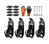 Support pour pelle | Organisateur d'outils à libération rapide - Support de montage pour toit de voiture - Remorque véhicule récréatif voiture, camping-car, berline, camion, tracteur, camion quadrimot