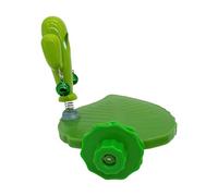 Support pour perchoir à oiseaux - Support d'entraînement pour perroquet | Accessoires de cage en forme de feuilles, jouets d'enrichissement de puzzle, jeu d'exercice interactif de style cactus pour