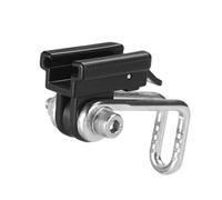 Support pour phare de vélo : support de lampe de poche en aluminium, clip de serrage pour guidon, support de lampe LED sport ultra léger pour lumière de caméra, support pour torche de cyclisme,