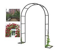 Support pour piante anti, perati, da giardino con struttura in acciaio, archi per rose resistenti e duli, per cortile, prato, patio, cortile, dezi per matrimoni (L12