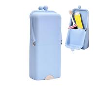 Support pour pinceaux de maquillage - Base d'aspiration de rangement pour cosmétiques, équipement de toilette pour déplacement, outil de sac portable, pièce d'artistes de voyageurs avec support