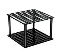 Support pour pinceaux de peinture - Acrylique 14,5 x 14,5 x 9,5 cm | Porte-crayons et pinceaux en bois de hêtre | Organisateur d'art bruish pour le rangement de bureau, fournitures de peinture à