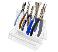 Support pour pinces à bijoux | Organisateur de pinces en acrylique | Support pour outils d'artisanat moderne pour économiser de l'espace