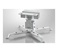 celexon Support plafond pour vidéoprojecteur MultiCel1200W – inclinable/pivotant 12cm 25kg – Blanc