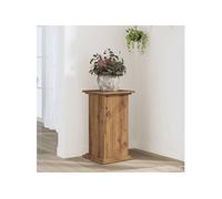 vidaXL Support pour plantes 852968 en bois d'ingénierie 33x33x60 cm Marron G