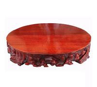 Support Pour Plantes Bonsaï Base Bonsai Stand d'affichage agrandi et épaissi en pierre ovale à base de massif sculptée des arbres sculptés 40cm 50cm Taille option Supports sur Pied Pour Affichage