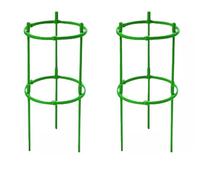 Support pour plantes de jardin en ABS pour cage à tomates 20 cm | Ce support réglable aide les plantes grimpantes et les vignes à cultiver des pots sains.