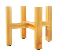 Support pour plantes d'extérieur, support pour plantes, étagère intérieure et extérieure de 6, 3 x 7, 6, pour pots de fleurs en bois pour la maison, salon thé, musées, magasins et cafés, éta