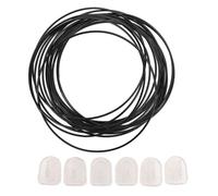 Support pour Plantes en chaîne Respicefinem Structure de Vigne Murale Ronde en Acier Inoxydable Noir pour Plantes grimpantes en Pot à l'intérieur et à l'extérieur avec 18 Cercles