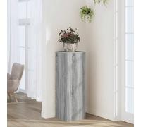 vidaXL Support pour plantes Blanc 33x33x100 cm Bois d'ingénierie