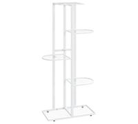 Support pour plantes - GAROSA - BAO - 5 niveaux - 43x22x98 cm - Métal blanc