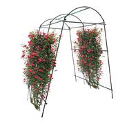 Support pour Plantes Grimpantes Arche Treillis de Jardin avec Grille Treillis Jardin Max.35kg Treillis Plante Grimpante Exterieur pour Jardins, Potagers, Gloriettes, Serres de Légumes, Fermes