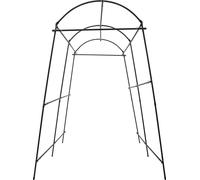 Support pour plantes grimpantes, structure métallique robuste, espace de croissance généreux, noir, L