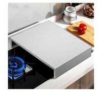 Support pour Plaque À Induction Domestique Résistant aux Rayures Couvercle en Acier Inoxydable pour Cuisinière À Gaz pour Plaques Électriques et Fours WXQTM(35x48x7cm)