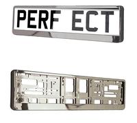 Support pour plaques d’immatriculation TAPORT®, cadre compatible avec tous les styles