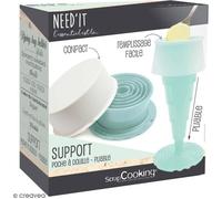 Support pour poche à douille - SCRAPCOOKING - Pliable - Compatible toutes tailles - Vendu à l'unité