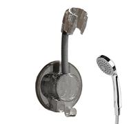 Support pour poignée de douche murale - supporterréglable 18 x 7,5 x 5,5 cm, base pivotante en ABS, support pour de douche avec adhésif fort | support ergonomique durable pour salles de bains