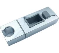 Support pour pomme de douche Support de pomme de douche, tige de douche carrée en ABS chromé for salle de bain