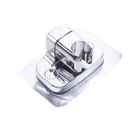 Support pour pomme de douche, Support mural autocollant for pommeau de douche, multicolore(Sliver)