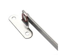Support pour porte 2PCS Acier Pliant Armoire Support pour porte(2 Pair) | Acier inoxydable 304, antirouille, finition polie, installation pour facile, durée de vie prolongée