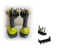 Support pour porte-embout Ryobi pour Ryobi PCL206B/PCL235B, adaptateur de mandrin hexagonal à dégagement rapide pour visseuse à percussion et perceuse