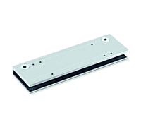 Geze - Plaque de serrage pour porte -verre pour ts 2000 - Finition.Argent -