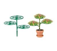 Support pour Pot de Fleurs à 3 Niveaux - Support pour de | 2 Supports de Pot de Fleurs en polypropylène pour Jardin | Treillis d'escalade | Support de pour grimpantes