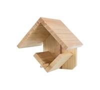 Support pour pots de beurre d'arachide de ø7.5 cm, en pin verni. oiseaux - - TR-55658