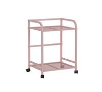 Support pour processeur Étagère for imprimante Domestique, Support de Tour for PC, Sol for CPU sous Le Bureau avec roulettes verrouillables, Chariot Robuste for Jeu, Accessoires(Pink)