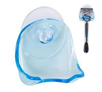 Support pour rasoir de douche - 5,5 x 5 x 4 cm - Crochet solide sans dommage | Porte-brosse de bain pour carrelage, verre | Organìza rasoirs, serviettes