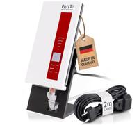 Support pour répéteur Fritz 600/1200/1700/2400/2700 - Pour une réception Wi-Fi optimale - Avec rallonge de 2 m - Fabriqué en Allemagne