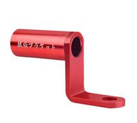 Support pour rétroviseurs de vue arrière de moto, support latéral, ensemble sur la barre du guidon, structure en alliage solide, accessoire en aluminium réglable, compatible avec Motoc