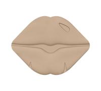 Support pour Rouge À Lèvres, Dispositif Flexible avec Miroir, Porte-Brillant À Lèvres en Silicone, pour Voyage Femmes Fille Mère Amie, Brun, Se référer à la Description, Se référer à la