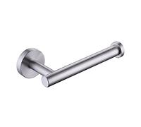 Support pour rouleau de papier toilette, Bigwinner en acier inoxydable de salle de bain Toilettes Rouleau de papier toilette et support mural pour rouleau de papier toilette, 12,7 cm de long (Argent)