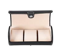 Support pour rouleaux de montre, 3 grilles cylindriques, présentoir à bracelet, boîte de rangement cadeau