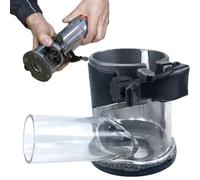 Support pour routeur de menuiserie - Couverture pour routeur en bois, couverture de protection pour machine à découper, pour menuiserie, creux, rainurage, sculpture, gravure, atelier, garage, banc