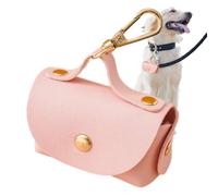 Support pour sac à déjections canines en polyuréthane - Portable - Avec boucle en métal - Pour communauté, parc, lieux pittoresques, maison, voyage, camping