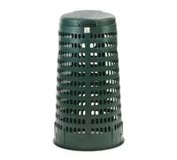 Support pour sac poubelle Avec couvercle Vert '