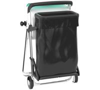 Support pour sac-poubelle pour dérouleur sur pied, noir