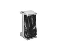 Support pour sacs poubelle 60-120L argent Argent G