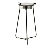STIER Support pour sacs poubelles STIER noir pour volume de 120 l, lxPxH 515x515x935 mm Quantité:1
